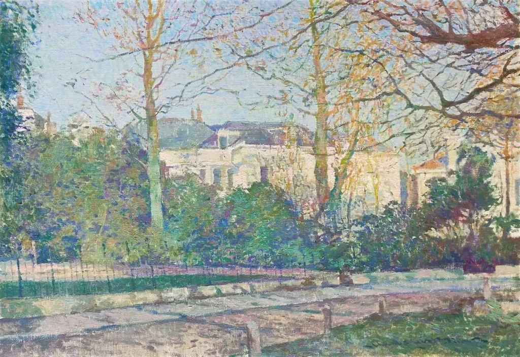 Hessel de Boer – Gezicht op Den Haag