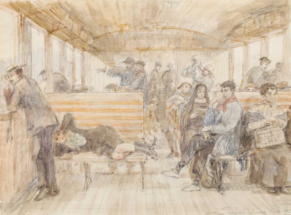 David Abraham Bueno de Mesquita – In de treincoupé