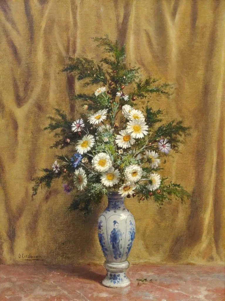 Otto Eerelman – Margrieten in een Chinese vaas