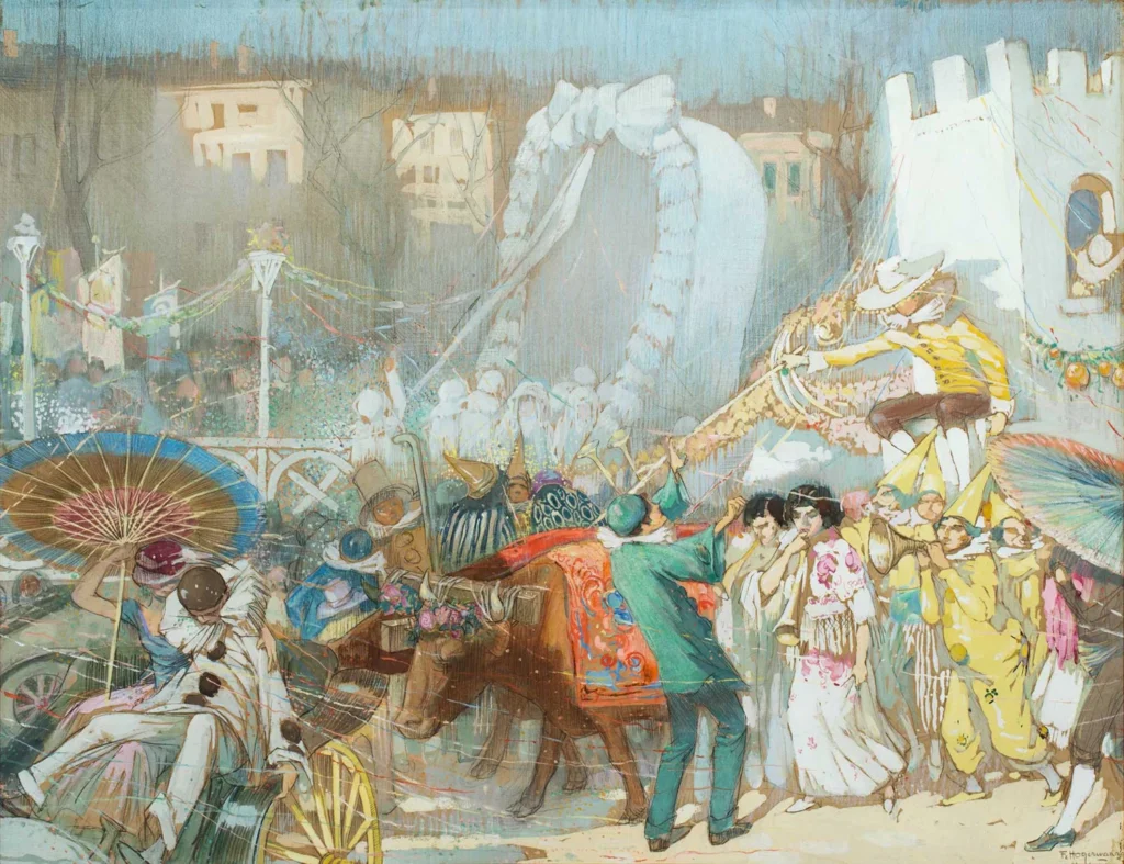 Frans Hogerwaard – Carnaval in Madrid (1910-1912)