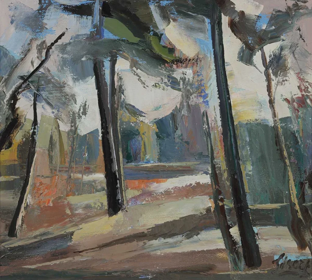 Henk van den Idsert – Bergerbosje in de winter