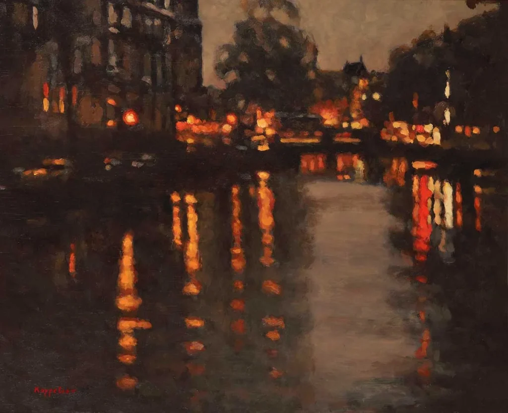Frans Koppelaar – Herengracht bij Raadhuisstraat, Amsterdam