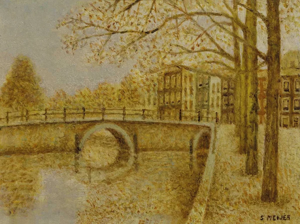 Sal Meijer – Prinsengracht nabij Reguliersgracht, Amsterdam
