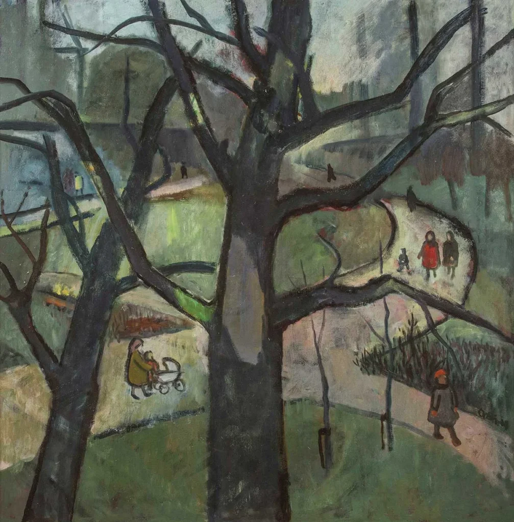 Jeanne Bieruma Oosting – ‘Het park op zondag’ (Oosterpark, Amsterdam)