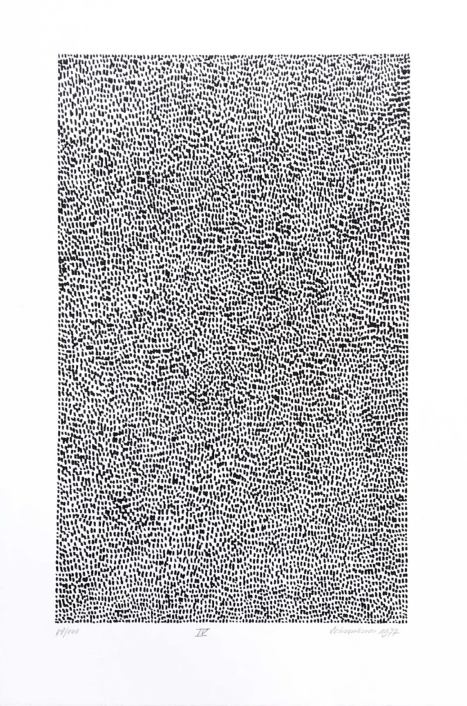 Jan Schoonhoven – Compositie IV