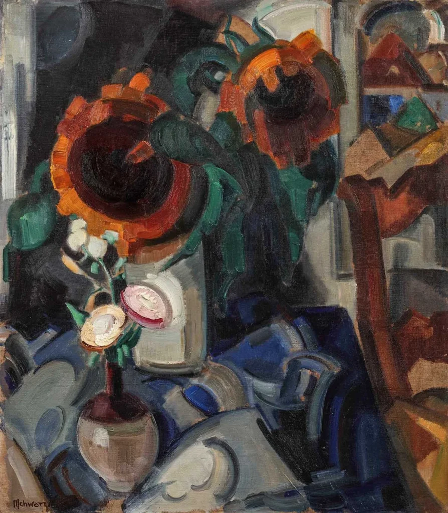 Mommie Schwarz – Zonnebloemen