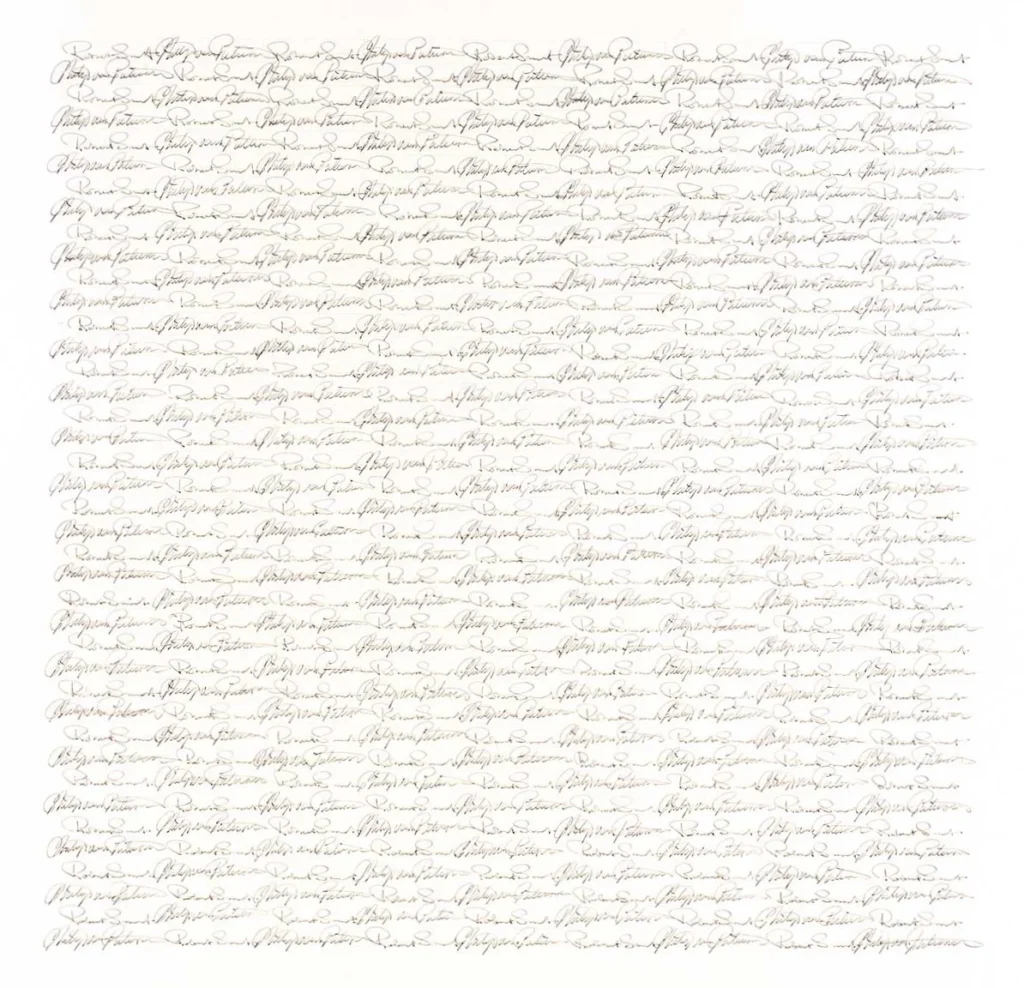 Robert Smit – Superfluous autograph