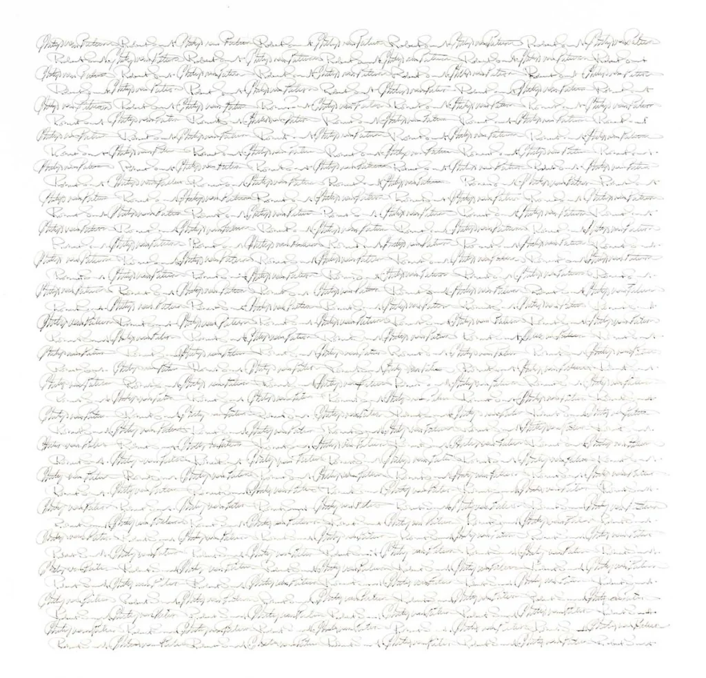 Robert Smit – Superfluous autograph