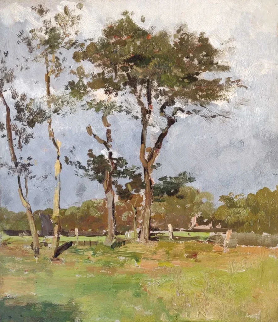 Floris Verster – Landschap bij Bergen