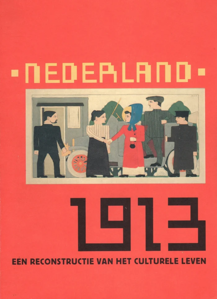 Omslag van het boek Nederland 1913. Een reconstructie van het culturele leven (1988)