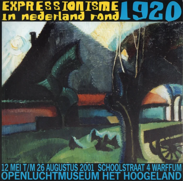 Omslag van het boek Expressionisme in Nederland rond 1920 (2001)