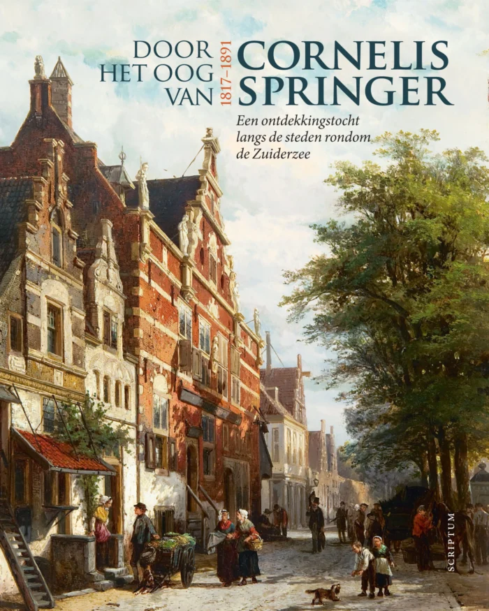 Omslag van het boek Door het oog van Cornelis Springer van Arnold Ligthart (2015)